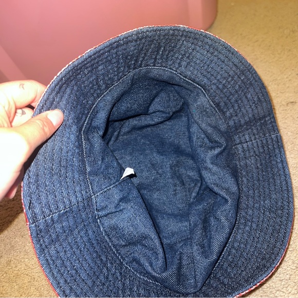 Red Bucket Hat - Picture 4 of 4